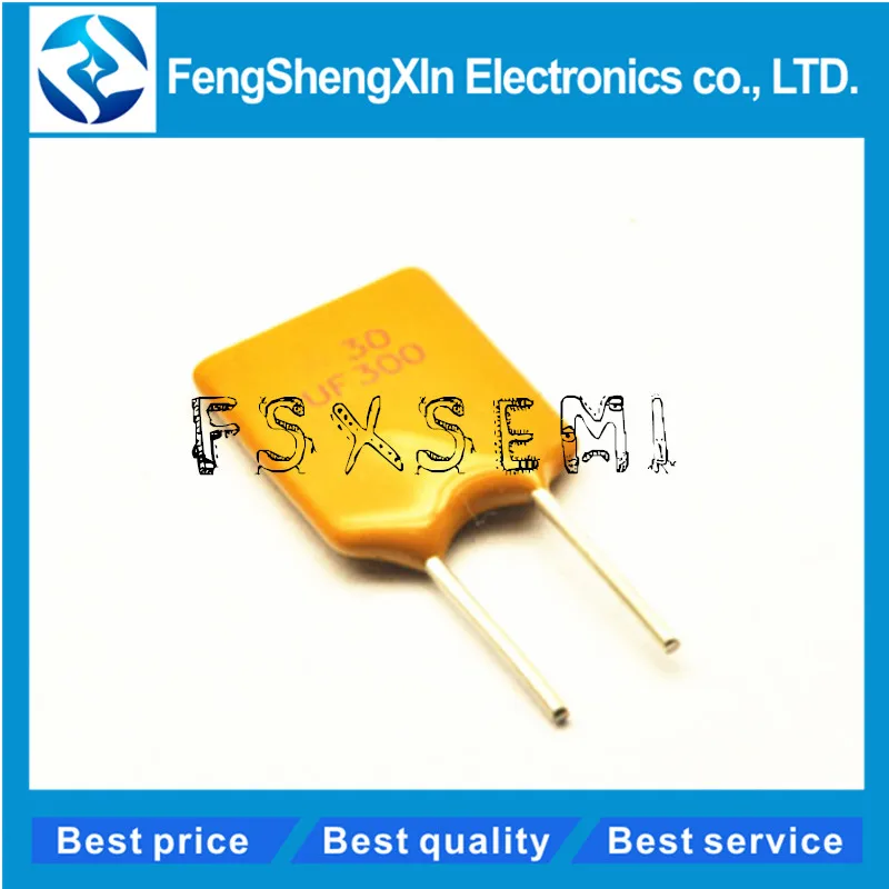

100pcs/lot PTCC Self recovery fuse RUEF300 30V 3A UF300