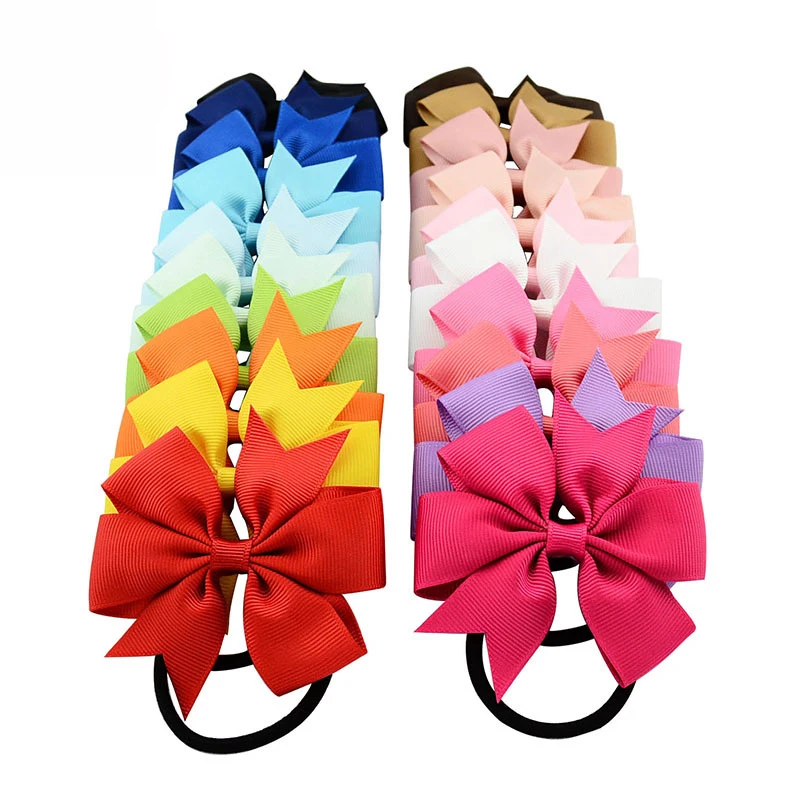 Лента для волос эластичная с бантом девочек|girls hair accessories|hair accessoriesponytail holder |