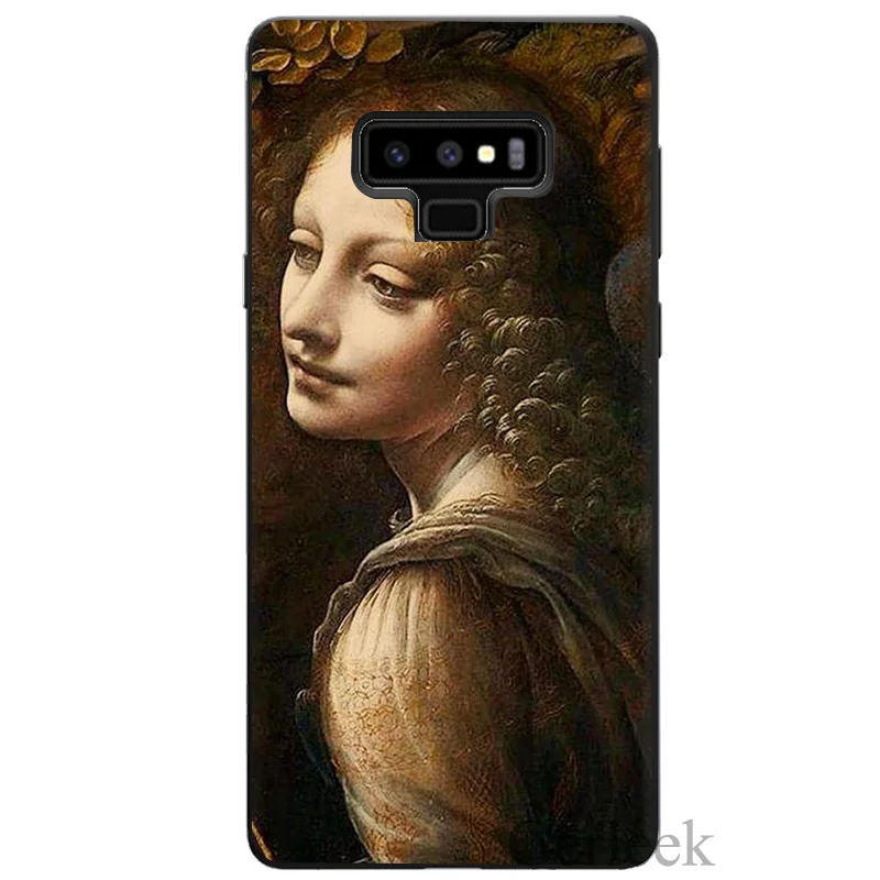 Чехол для телефона Италия Leonardo Da Vinci художественная картина Galaxy A5 A6 Plus 2017 A8 2018 Note 8