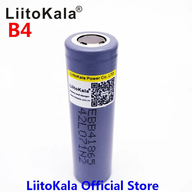 LiitoKala B4 18650 2600mah 3,6 V Battrey для B4, Мобильная мощность, фонарик, аудио, высокая мощность разряда, аккумулятор
