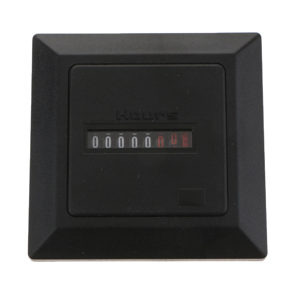 Timer Square Time Operating Hours Counter Digital Hour Meter Hourmeter Gauge AC220-240V | Дом и сад