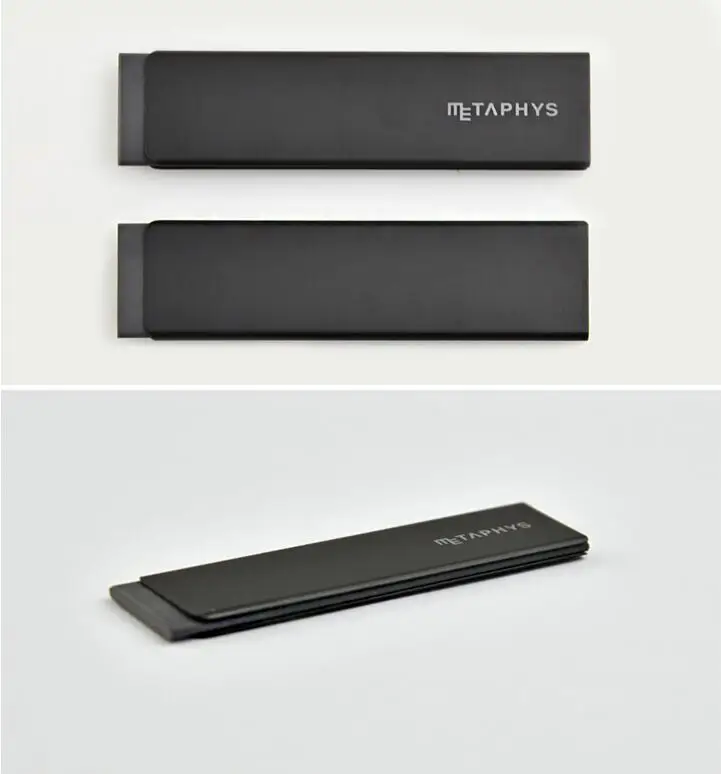 School Supplies Chewing Gum Style Thin Rubber Metal Case Pencil Eraser Stationery