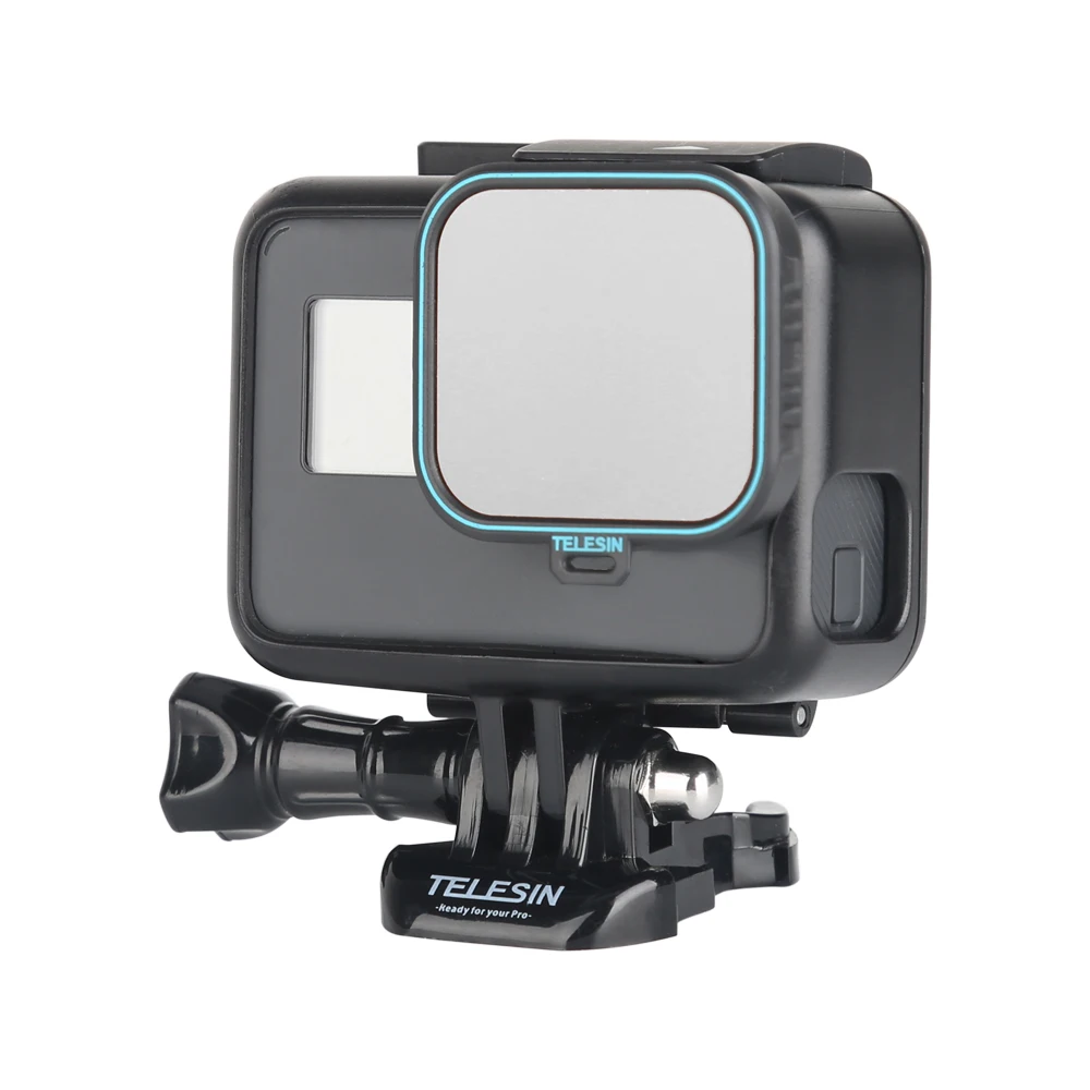Поляризационный фильтр TELESIN поляризационный объектива CPL + крышка для GoPro Hero 5 6 7