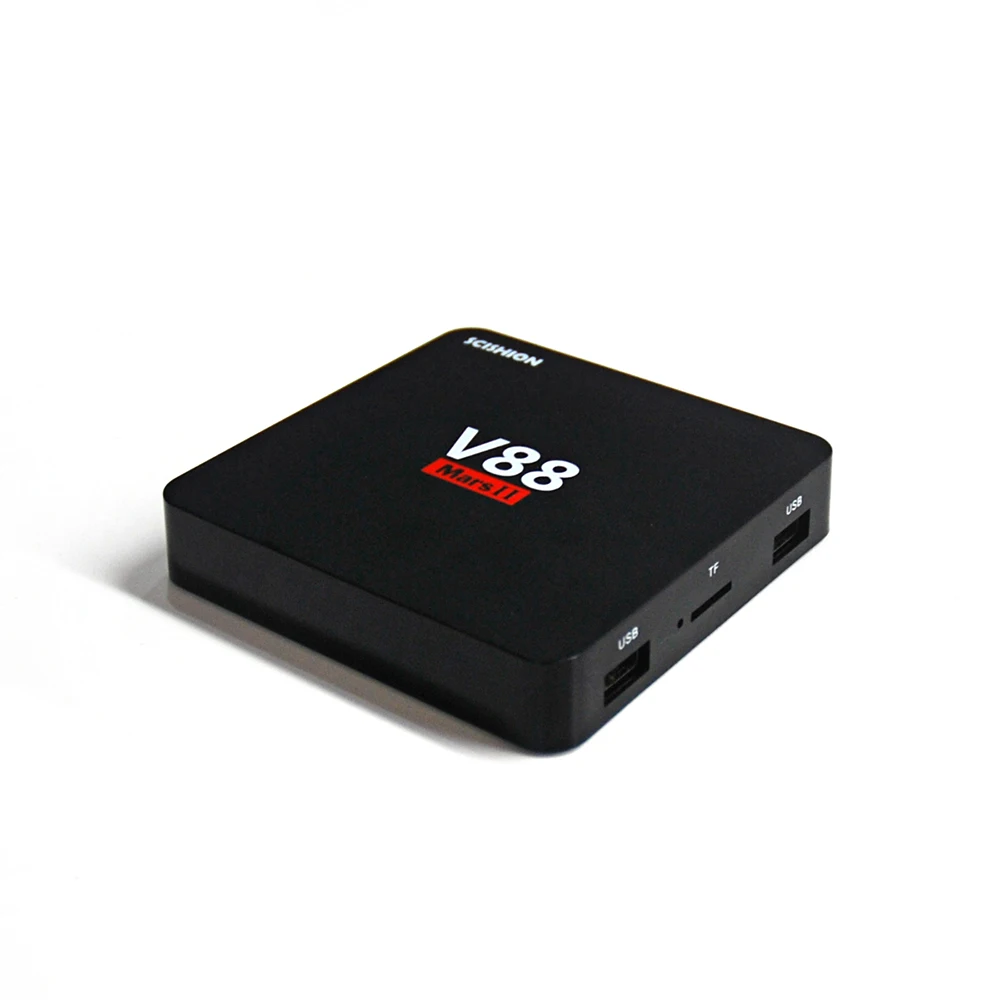 V88 Mars II Smart Android 6 0 ТВ коробке 2 ГБ DDR3 16 Встроенная память RK3229 4 ядра Media Player ГГц WI FI K HD