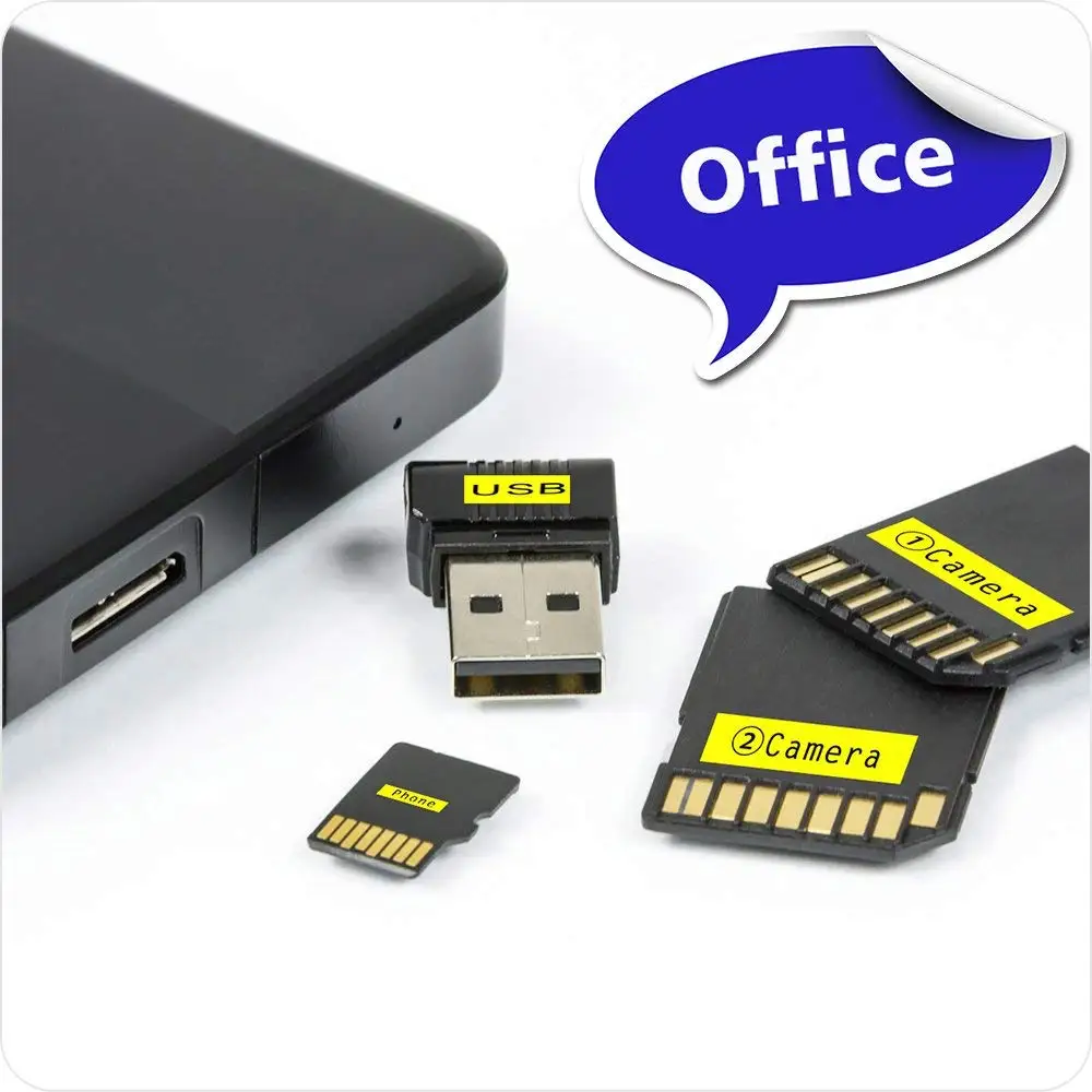 Unistar 53718 совместимый с DYMO для D1 этикеточная лента Черная на желтой кассете