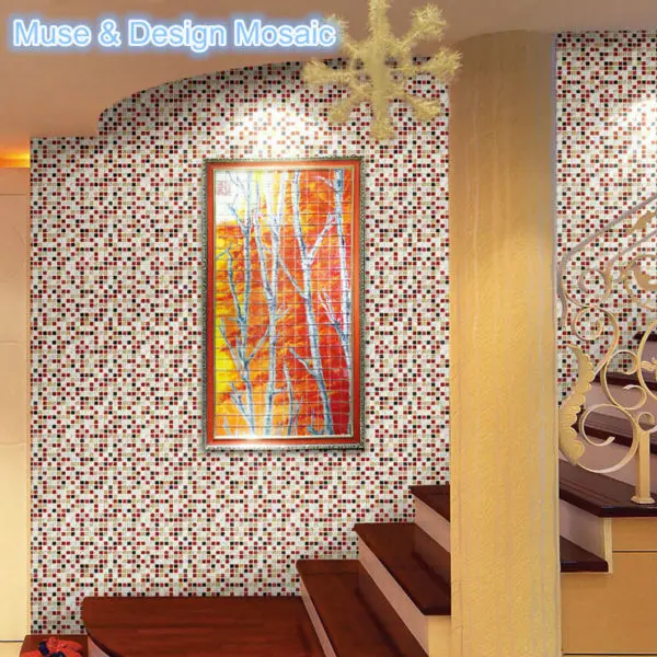 Рисунок 4 - Разноцветная Радужная стеклянная мозаичная плитка