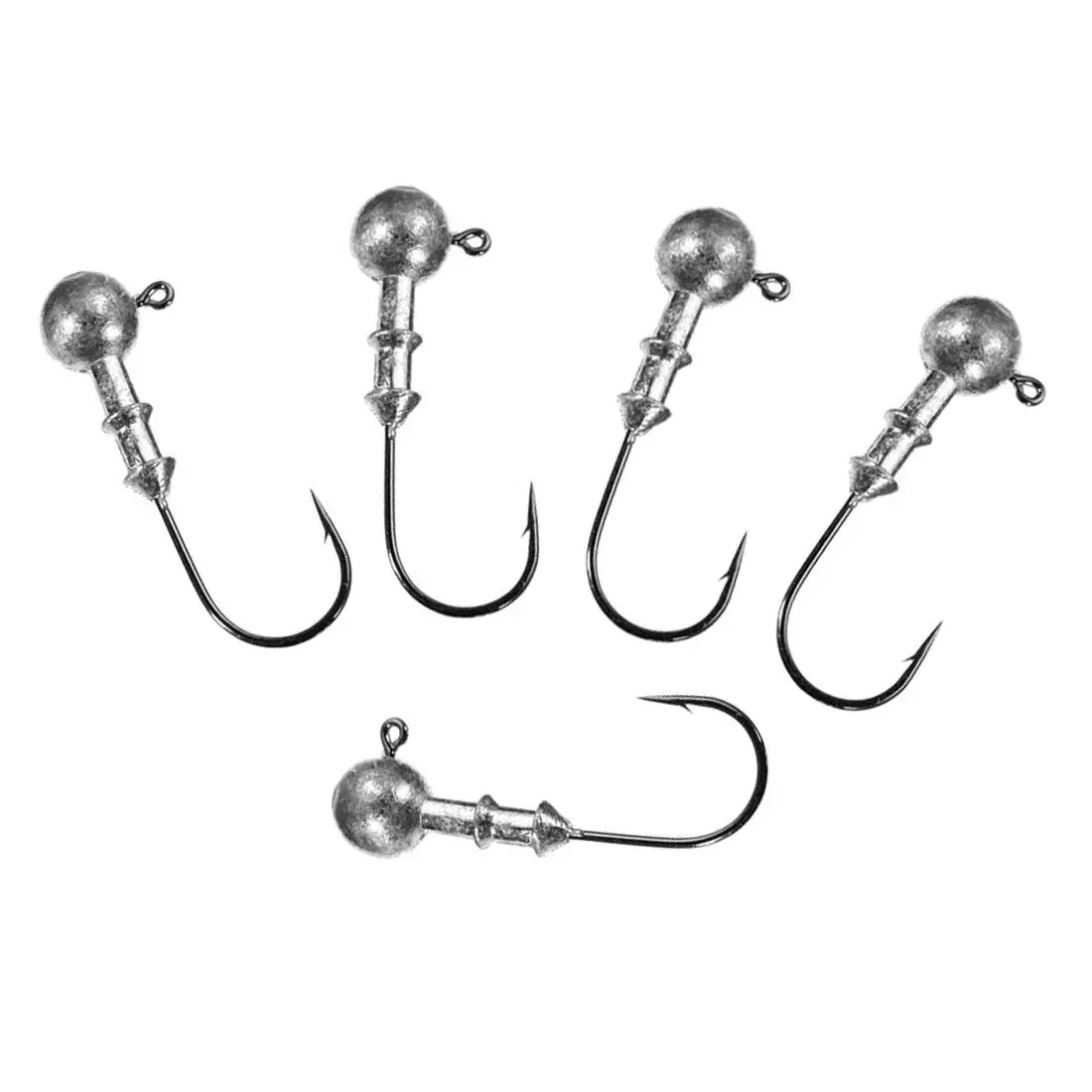 5 шт. крючки металлическая свинцовая головка джиг рыболовные приманки головки