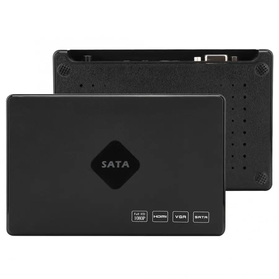 2 5 дюймовый Full HD SATA жесткий диск музыкальный проигрыватель 250 ГБ памяти 100 240 В HDD