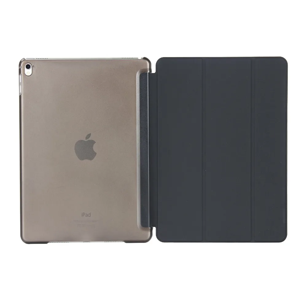 Ultra Slim Tri-Fold Кожа PU с Кристалл Крепко Подпирает Смарт Крышка Случая Стойки для iPad Air 2 iPad Pro 9.7
