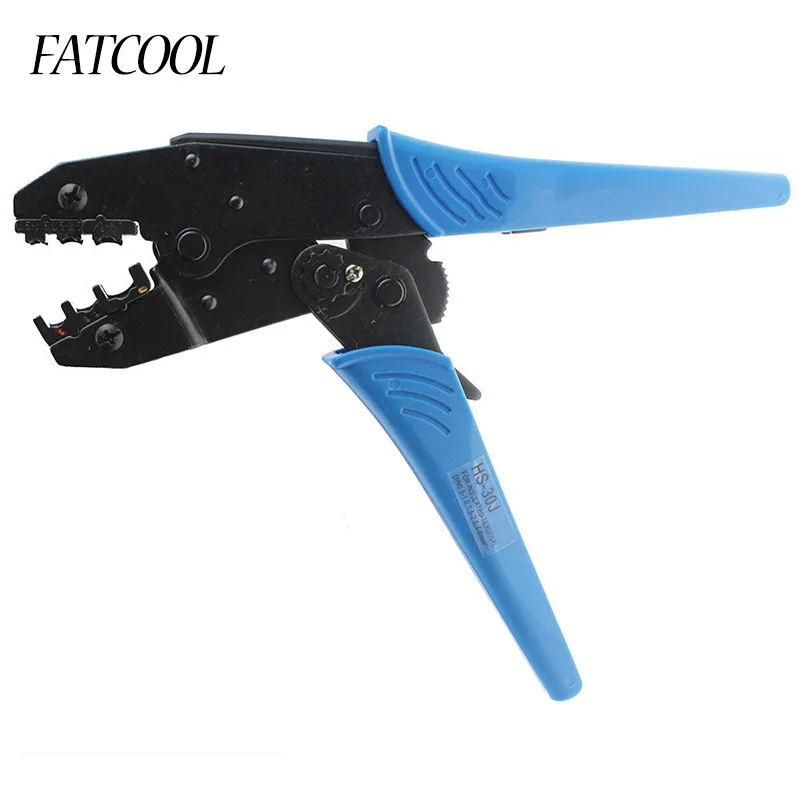 

FATCOOL 0.5-6.0 22-10 AWG HS-30J Wire Stripper EUROP STYLE Ratchet Crimping Tool Crimping Plier 1-6.0mm2 Multi Tool