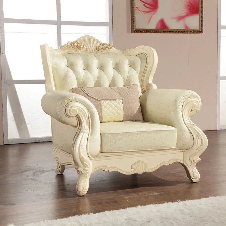 Европейский классический стиль мебель для дивана из дуба резьба по дереву с