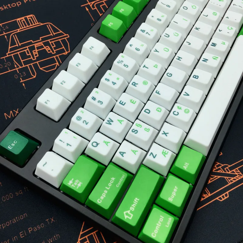 Королевская ПЕЧАТНАЯ МАШИНКА keycap красящая лента для возгонки limation pbt радужные