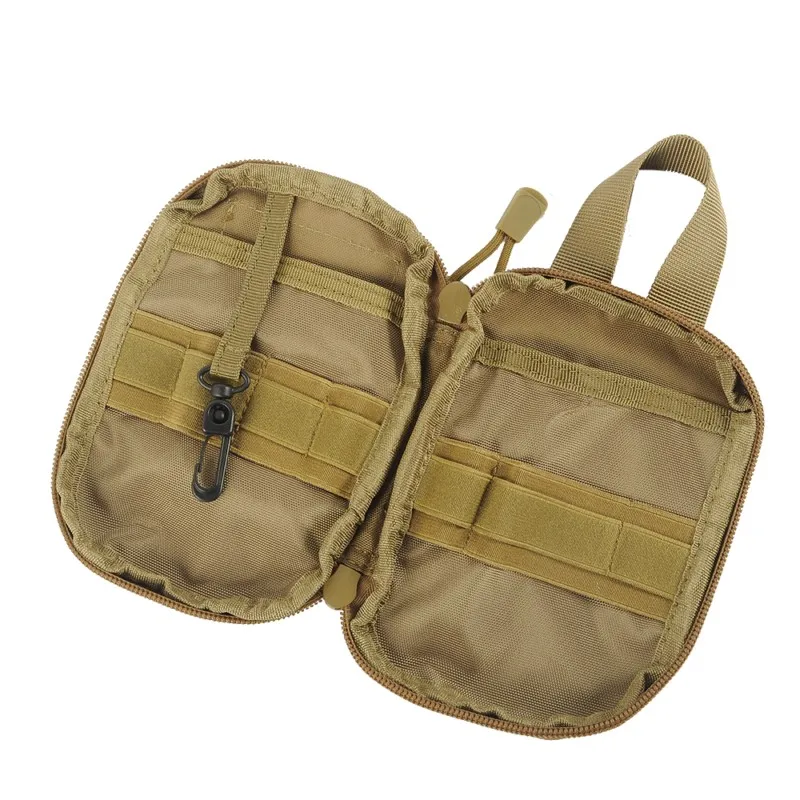 Тактический MOLLE EDC мешок аксессуар сумка для паспорта бумажник телефон карман Чехлы талии Охотничьи сумки Открытый фонарик журнал сумка