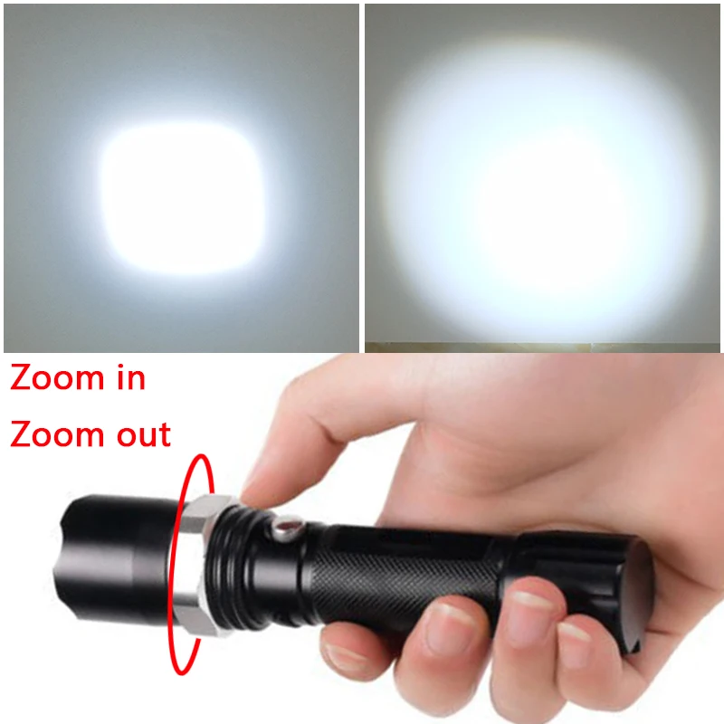 Litwod Z20 светодиодный фонарик CREE XM L2 U3 масштабируемый тактический 5 режимов