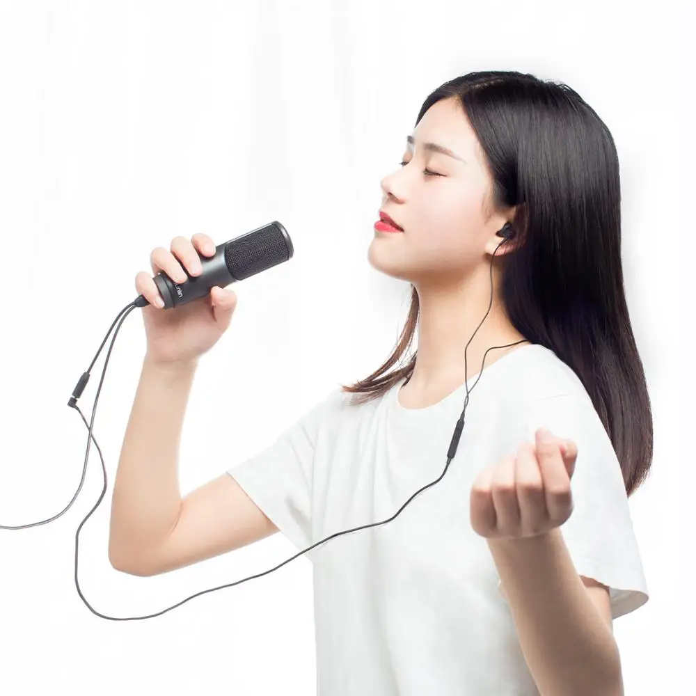 Xiaomi Mijia JUNLIN цифровой микрофон HD шумоподавление в режиме реального времени возврат уха Профессиональный HIFI широко совместимый