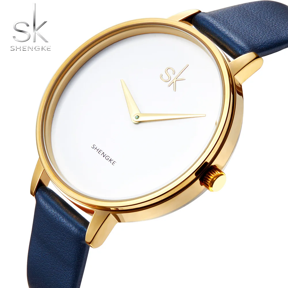 Shengke модные наручные часы, женские часы, женские роскошные брендовые кварцевые часы, женские часы, Relogio Feminino Montre Femme SK от AliExpress WW