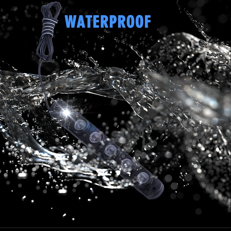 2 шт. противотуманные автомобильные фары для автомобилей DRL 6 светодиодный