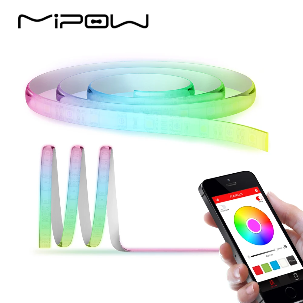 Светодиодный светильник MIPOW 24 В 2 м RGB Wi Fi Bluetooth гибкий домашний декор|decorative