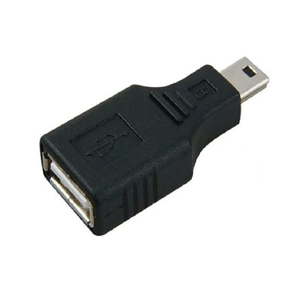 Адаптер с USB 2 0 типа A на Mini 5 контактный Тип B мама/папа|Кабели для MP3/MP4-плееров| |