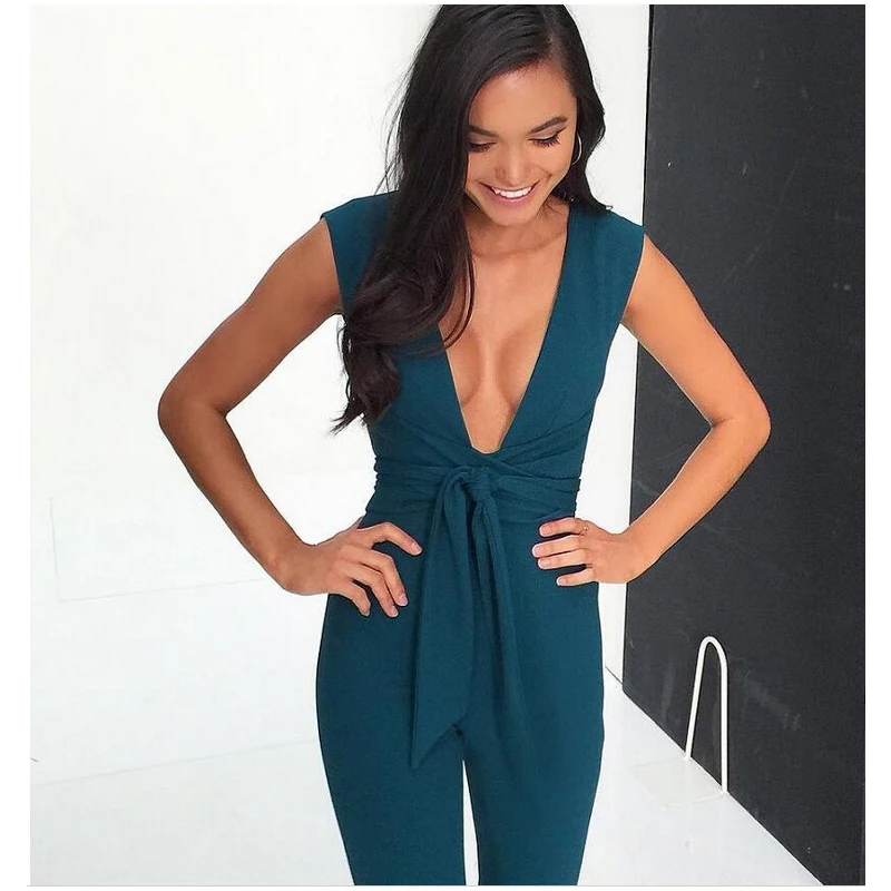 Комбинезоны для женщин 2018 сексуальные кружевные боди с глубоким v образным