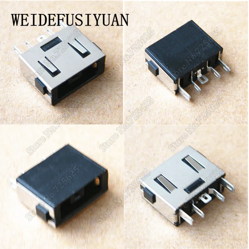 

50-100pcs Laptop Power Jack Connector For Lenovo B50-30 B50-70 Y700-15 Y700-17 Y700-151SK K290S DC in Port