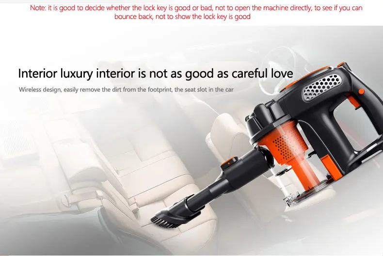 Molisu Портативный дом ручной пылесос тихий пылесборника Главная Род Пылесосы