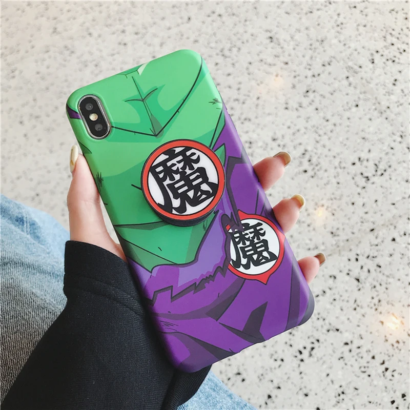 Горячая Распродажа, мягкий силиконовый чехол Dragon Ball Super Son Goku для iphone 6 plus, 7, 8, 8 plus, 11 Pro, X, XS, XR, MAX, чехол с подставкой для боевого телефона
