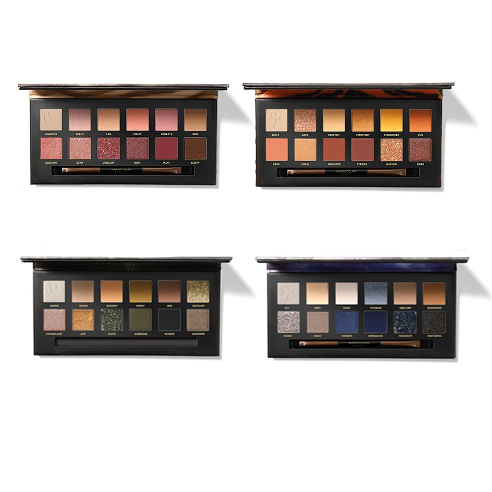 Палитра теней для век макияжа водостойкие матовые тени с высокой