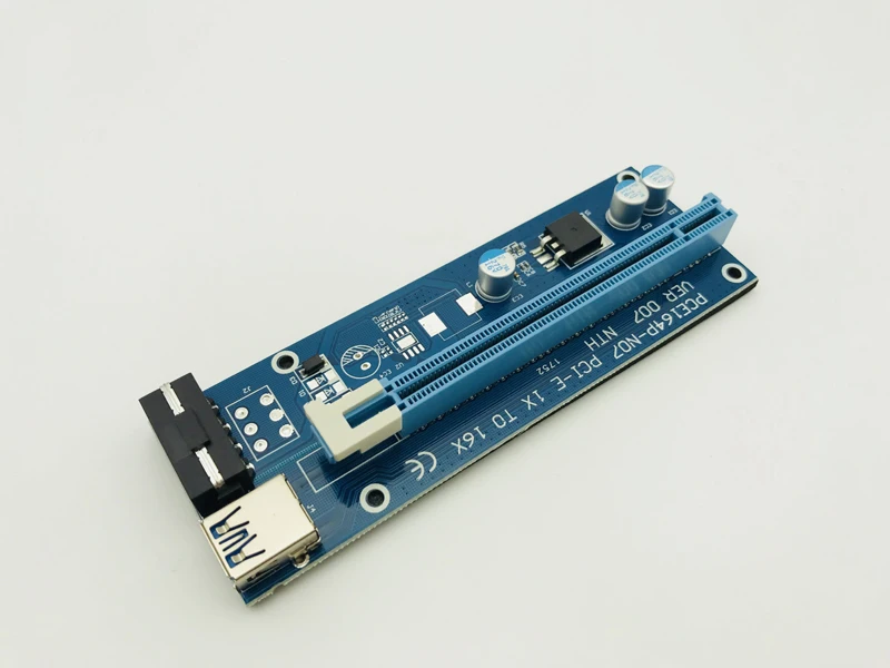 50 шт. Райзер карта VER 007 60 см с кабелем USB 3 0 PCI E 1x до 16x|Платы расширения| |