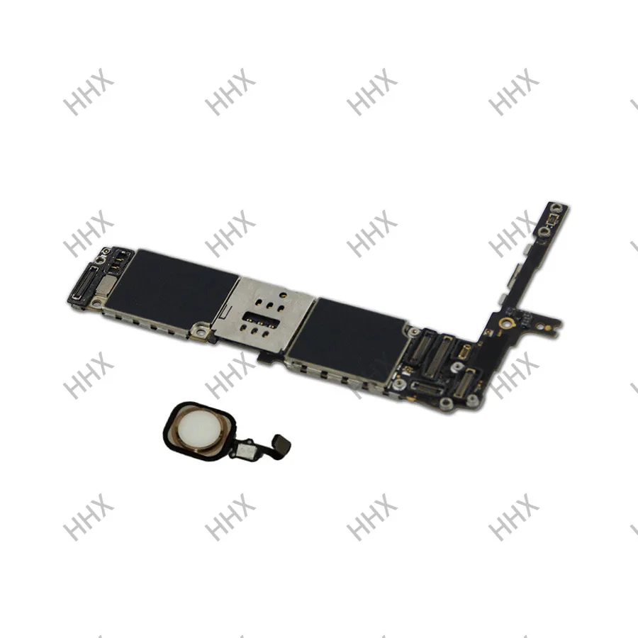 Бесплатный iCloud для iPhone 6S plus оригинальная материнская плата с/без touch ID, разблокированная материнская плата для iPhone 6S P Панель