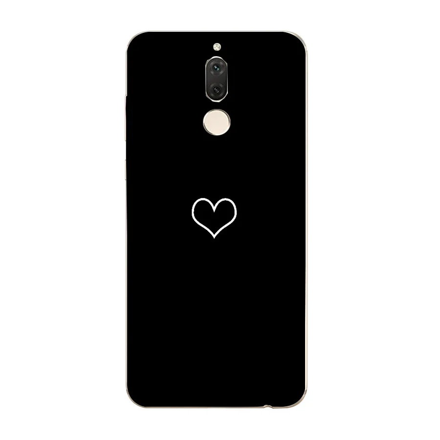 Силиконовый чехол для Huawei P20 P9 P10 Mate 10 Lite с мультяшным цветком телефона мраморным