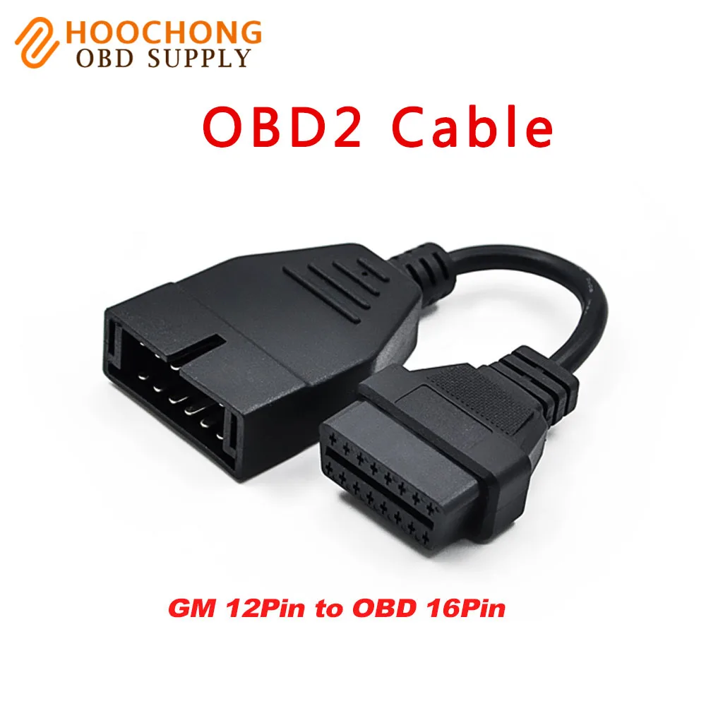 Новейший диагностический разъем для Daewoo 12 PIN OBD1 OBD2 16pin адаптер OBD II 16 G M в наличии|obd