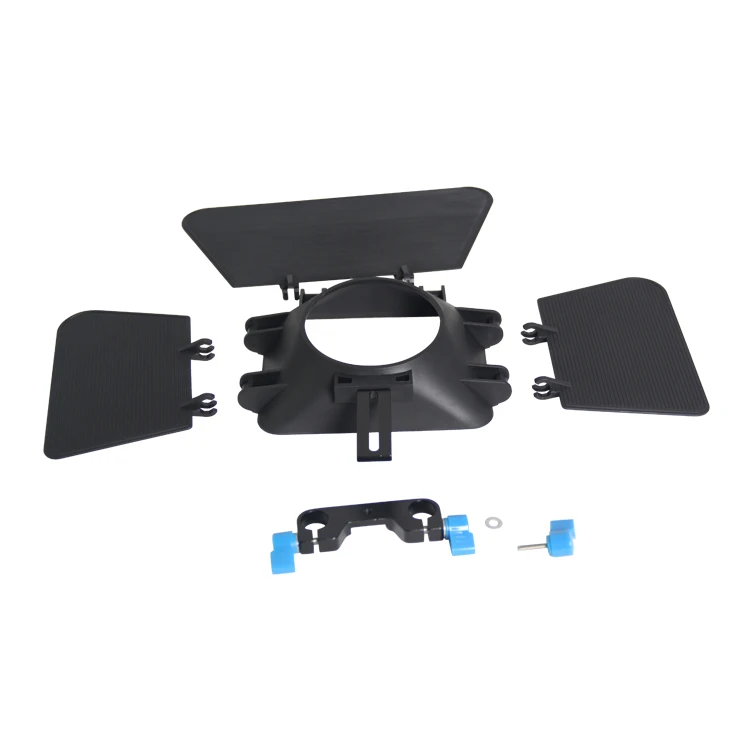 Легкий 15 ммм рельсовый стержень опорная пластина DSLR Rig Матовая коробка для камер