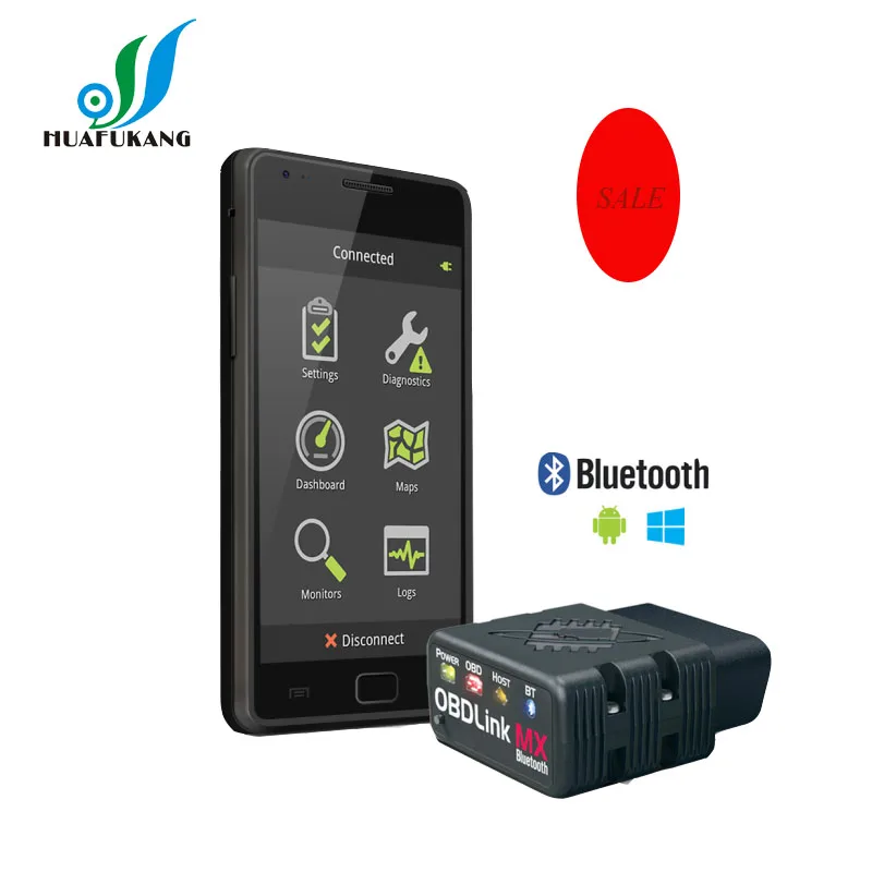 OBDLINK MX BT OBDLink MX+ Профессиональный OBD2 сканер для iPhone, iPad, Android и Windows новое поступление - Цвет: OBDLINK MX BT