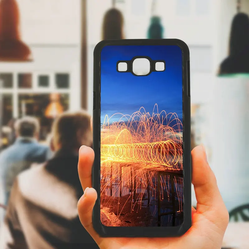 Для Samsung Galaxy J1 J2 J3 J5 J7 2015 2016 2017 на Prime Жесткий ПК чехол для защиты красивый фейерверк