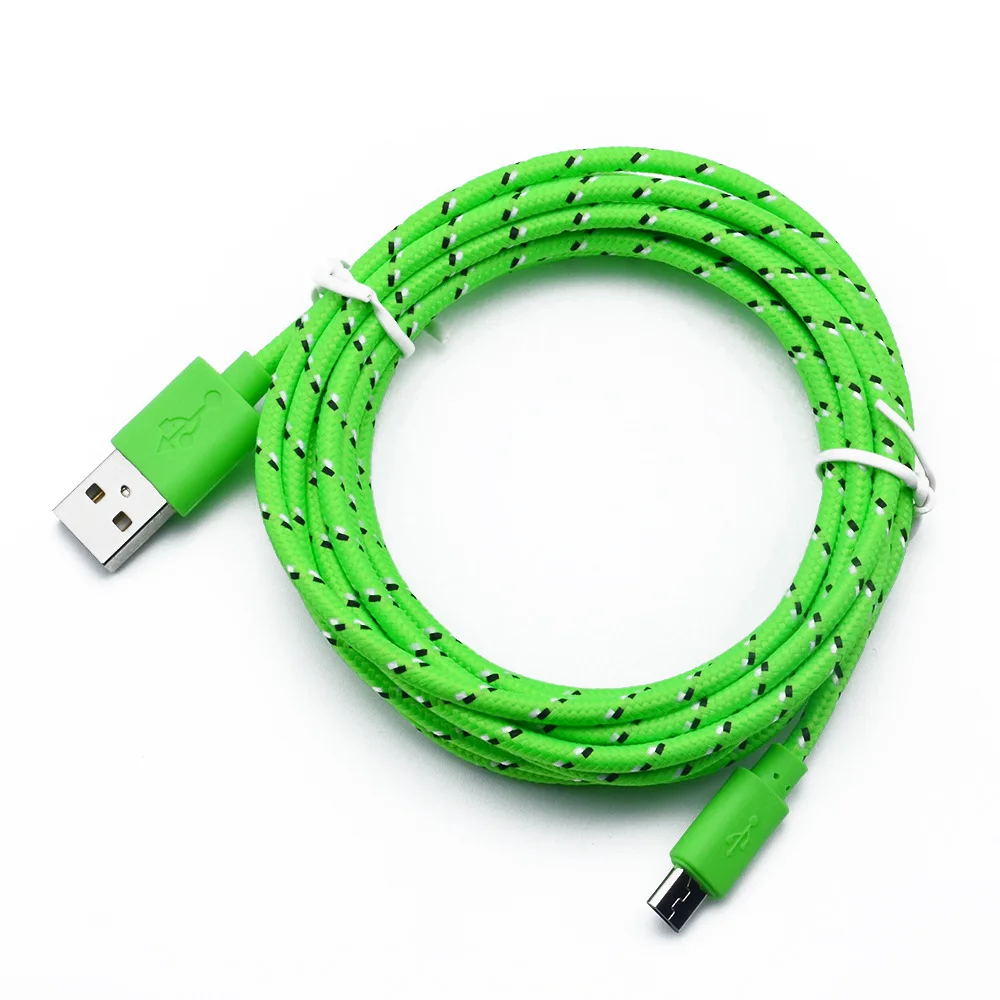 Кабель Micro USB в нейлоновой оплетке кабель для синхронизации данных и зарядки Samsung