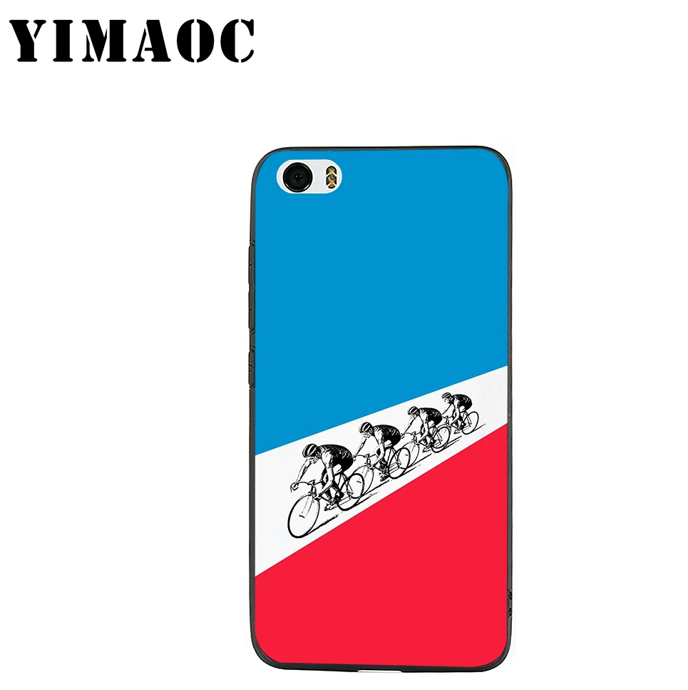 YIMAOC Bicycle Style Soft Silicone Case for Xiaomi Redmi Note 9 Mi 8 Se 7 6 6A A1 A2 4X 4A 5A 5 MAX 3 MiA1 |