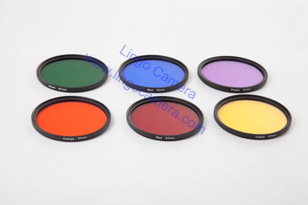 

Full Color Filter 77mm 82mm for Canon Nikon Sony SLR DSLR Camera Lens