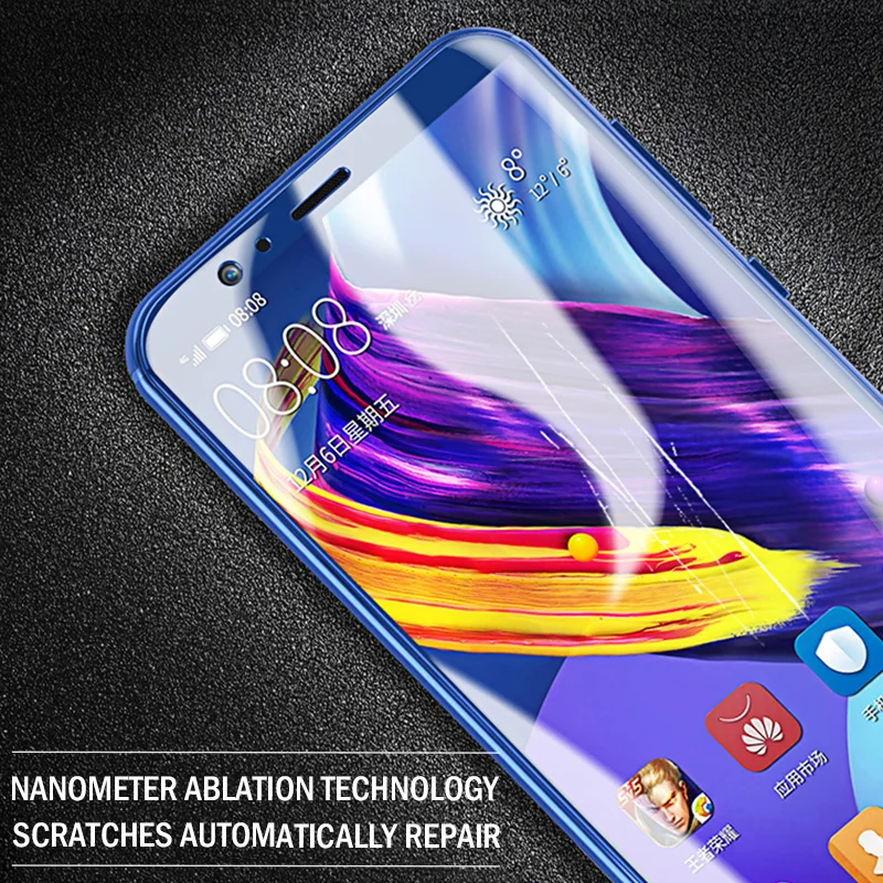 4D мягкая Гидрогелевая Защитная пленка для Huawei P20 P30 Mate 20 Lite Pro Защита экрана для Huawei Honor 9 10 20 Lite пленка