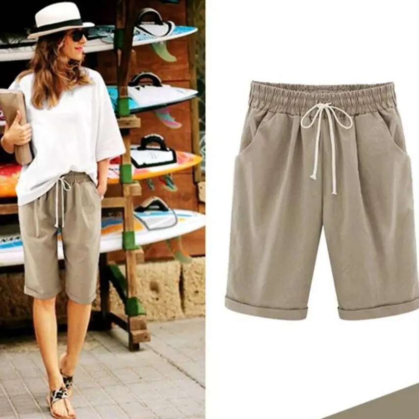 Брюки женские летние/осенние однотонные до колен|colored pants|knee length trouserspants knee |