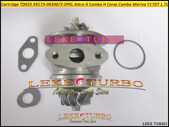 Турбокомпрессор для OPEL Astra Combo H Corsa Meriva Y17DT 1.7L турбокомпрессор с ядром CHRA TD025 49173-06500