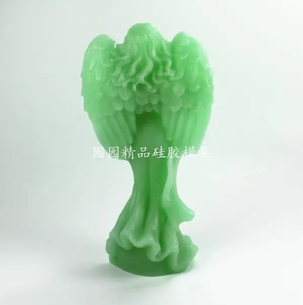 Силиконовая форма в виде ангела для мыла свечей ручной работы 3D DIY ремесленные