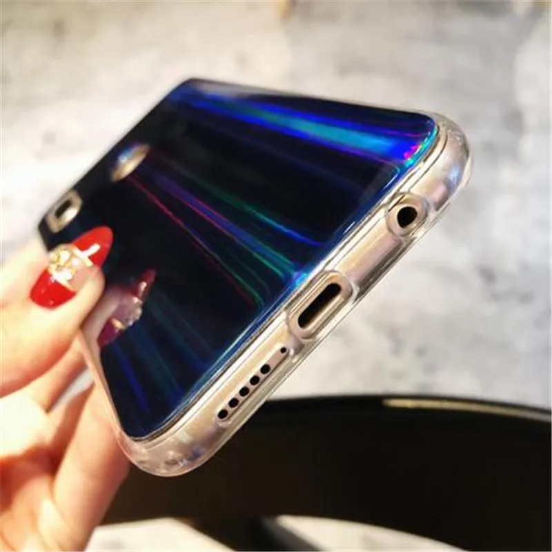 Роскошные холодный лазер блестящий чехол для телефона huawei P20 Pro P9 P10 P8 Lite 2017 Honor V9 V10