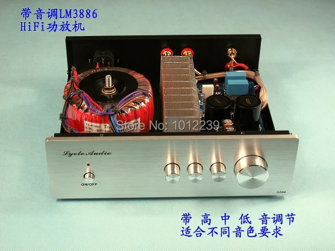L-80 LM3886 усилитель с тональным/HIFI усилителем/усилитель мощности fever