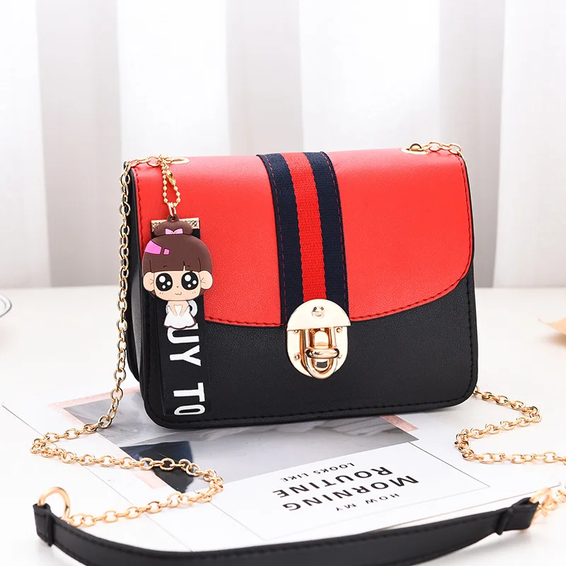2019 Ladies Shopping Shoulder Bag for Girls Spring Summer Handbags PU Leather Small Flap Crossbody Bags Women Messenger | Багаж и сумки