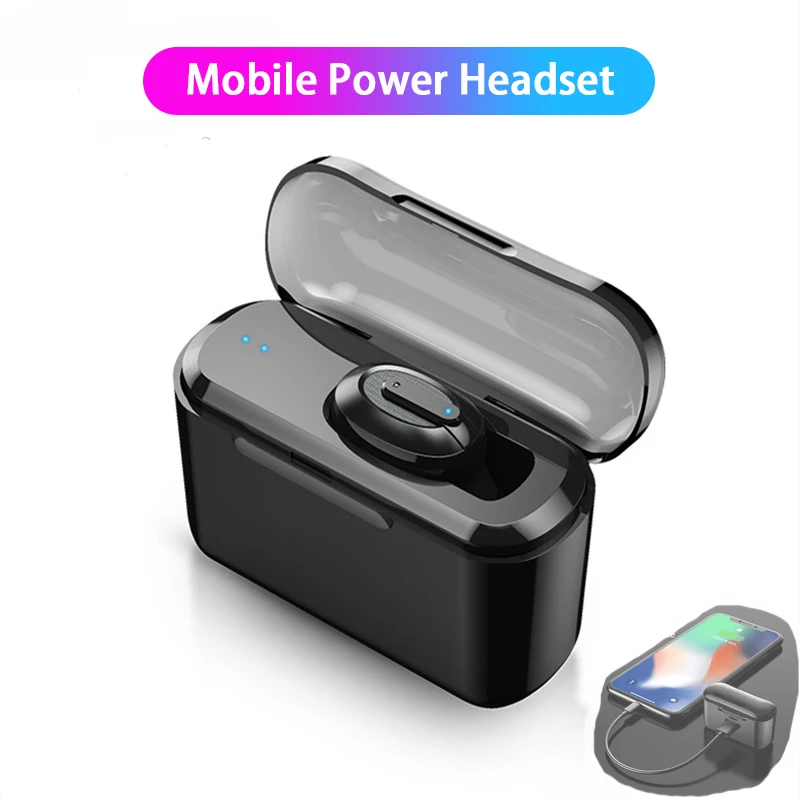 Беспроводные мини наушники Bluetooth 4 1 одиночные невидимые вкладыши для бизнеса