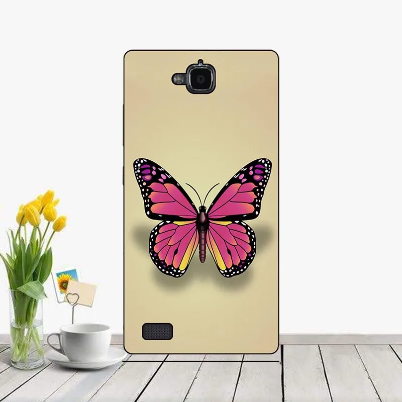 Чехол для huawei Honor 3C Lite/Honor 3C Play/Honor Holly Hol-U19, силиконовый чехол с цветочным принтом, милый чехол для телефона с рисунком в виде животного