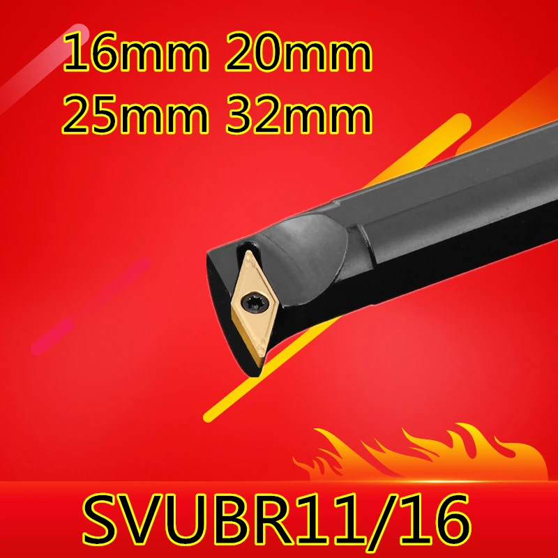 

1PCS 16mm 20mm 25mm 32mm SVUBR11 SVUBR16 SVUBL11 SVUBL16 SVUCR11 SVUCR16 SVUCL16 the Right/Left Hand CNC Turning Lathe tools