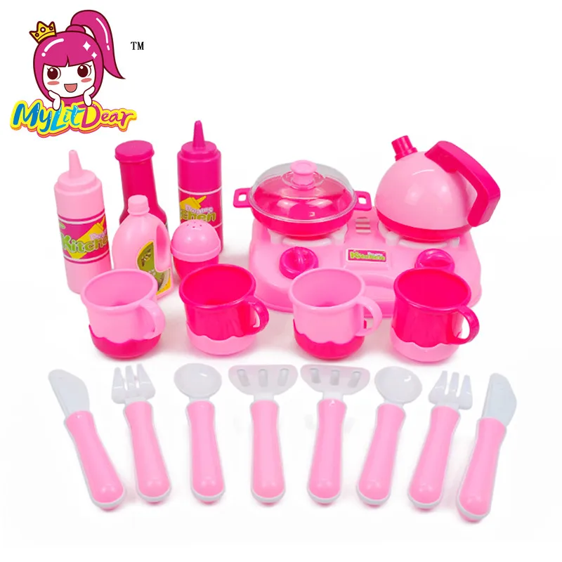 MylitDear 33 шт. развивающий образовательный игрушки для детей пластиковая кухонная
