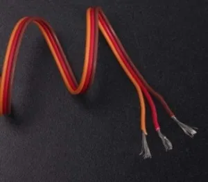 DIY Futaba/JR цвет 26 # 26AWG Servo удлинитель/плоский кабель 1 м без разъема|servo extension cable|servo